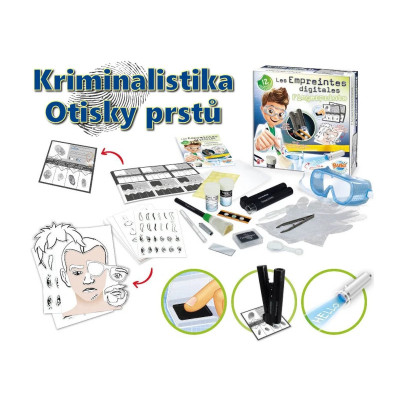 Sada pro malé kriminalisty Otisky prstů| Kreativní Hračky KINT