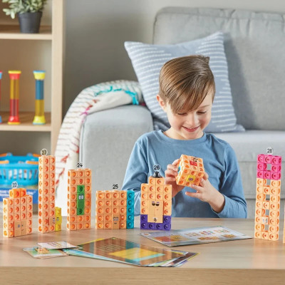 Naučte děti počítat s MathLink® Cubes Numberblocks 21-30 | Hračky KINT