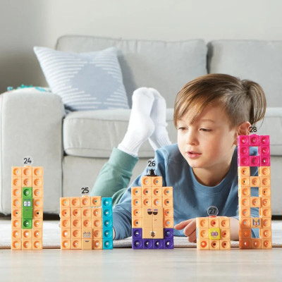 Naučte děti počítat s MathLink® Cubes Numberblocks 21-30 | Hračky KINT