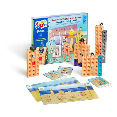 Naučte děti počítat s MathLink® Cubes Numberblocks 21-30 | Hračky KINT