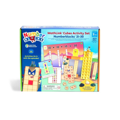 Naučte děti počítat s MathLink® Cubes Numberblocks 21-30 | Hračky KINT